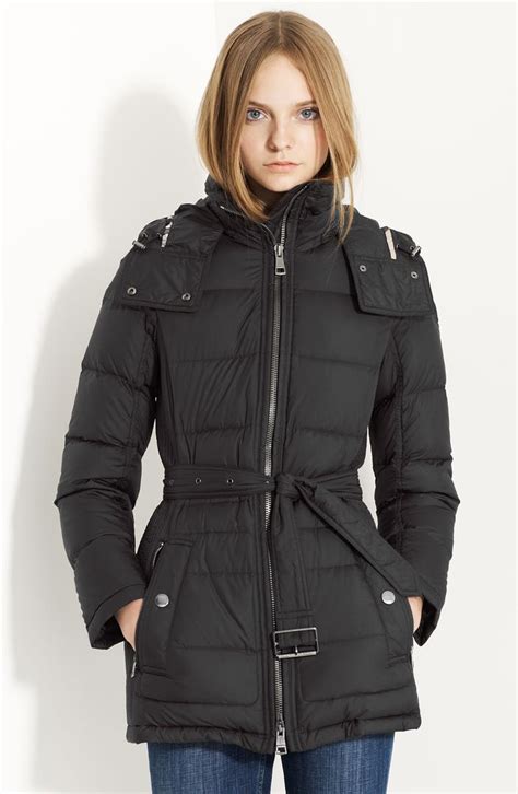 burberry brit quilted down jacket|Burberry quilted jacket nordstrom rack.